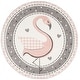 preview thumbnail 9 of 12, SAFAVIEH Carousel Kids Richarde Flamingo Rug 4' Round - Pink/Ivory - Round