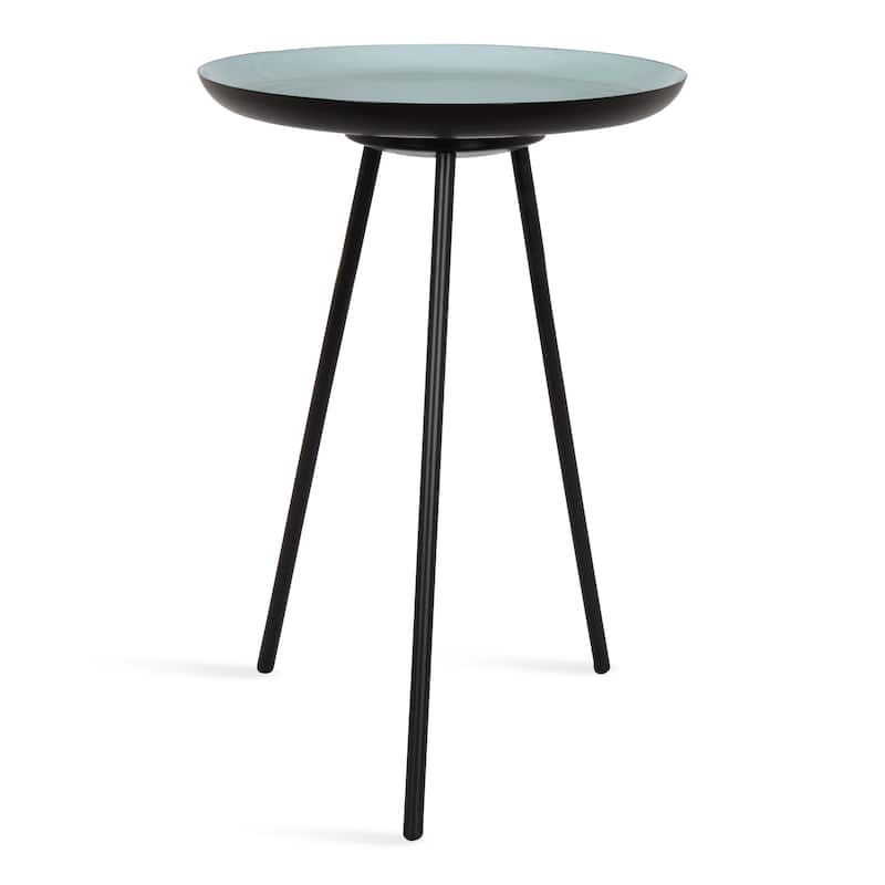 Kate and Laurel Laranya Round Metal Side Table - 15x15x22.5