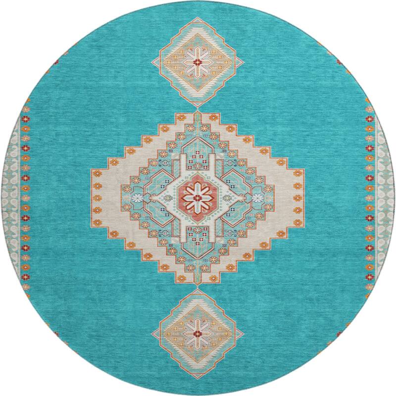 Premium Washable Super Soft Traditional Boho Mayfield Rug