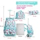 preview thumbnail 2 of 10, Rolling Backpack 16 inch Kids Wheeled School Backpack Set for Boys and Girls