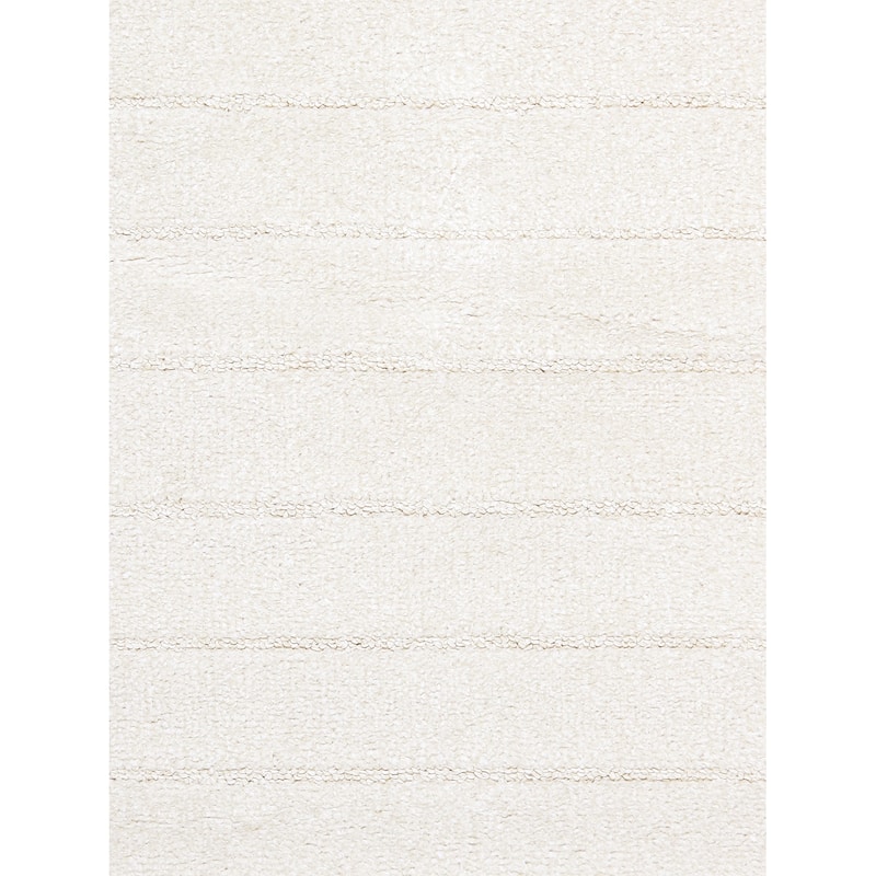 Pasargad Home Turkish Sutton Striped Ivory/Grey Area Rug