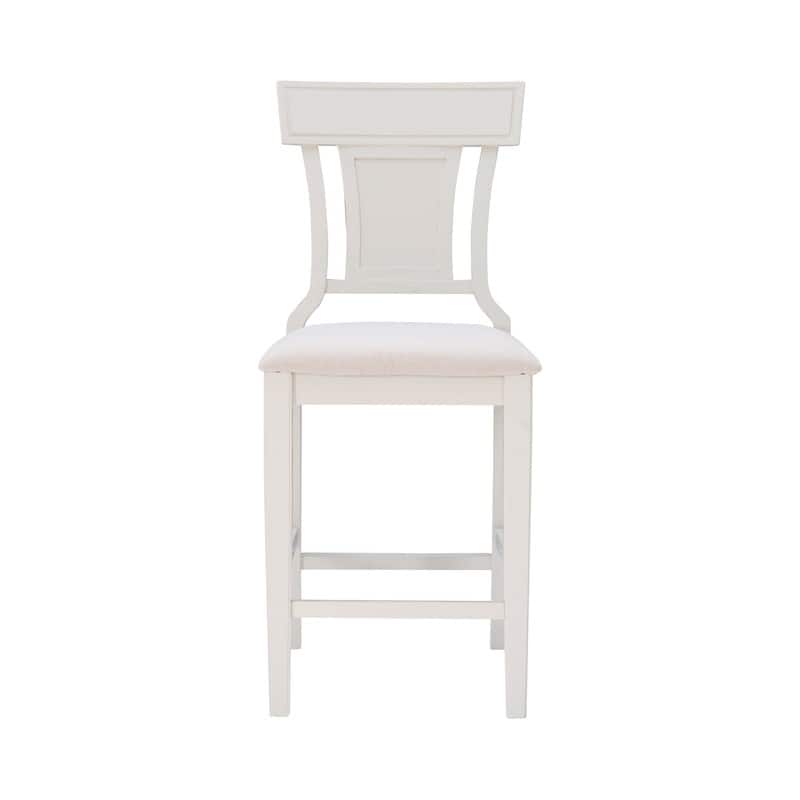 Ryder Handwoven Rattan Farmhouse Counter Stool