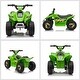 preview thumbnail 7 of 5, 6V Electric Motorized Quad ATV for Toddlers, Green, Ages 18-36 Months