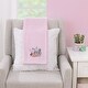 preview thumbnail 4 of 3, Disney The Little Mermaid Pink Ariel Cute by Nature Super Soft Baby Blanket