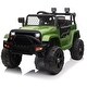 preview thumbnail 7 of 16, 12V Kids Electric Ride On Car with Remote Control Green
