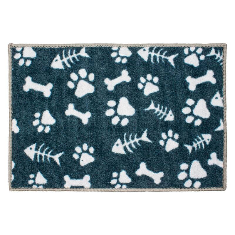 Perro & Gato Lost Marbles Pet Mat - 16x24 - Fish