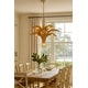 preview thumbnail 9 of 11, Varaluz Century Palm 9-Light 3-Tier Chandelier - Country White
