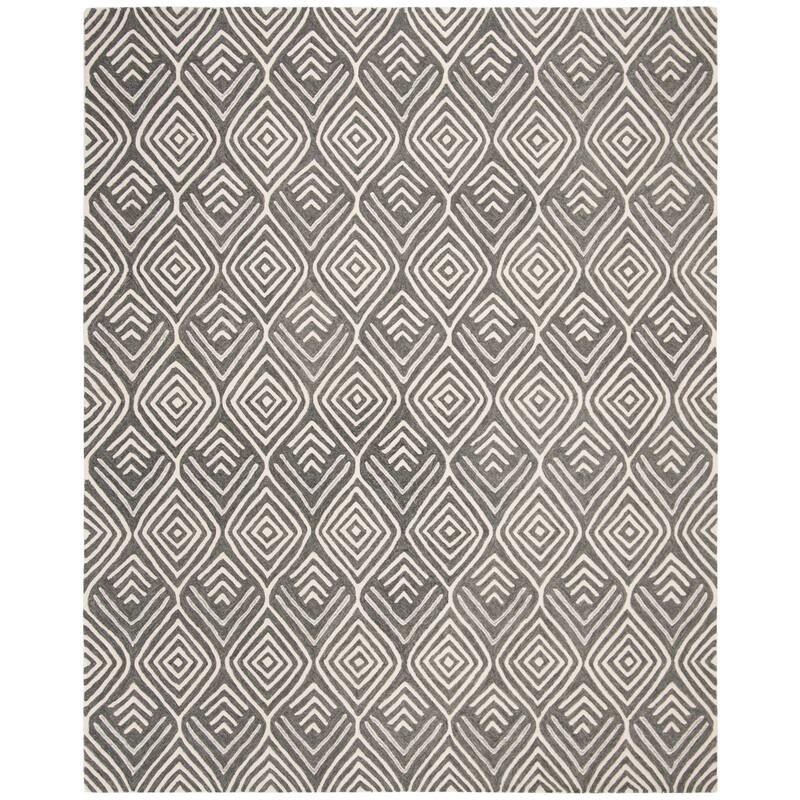 SAFAVIEH Handmade Blossom Atiye Modern Floral Wool Rug