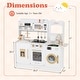 preview thumbnail 4 of 18, Gymax Play Kitchen for Kids w/ Stoves Light Sound Faucet Microwave - See Details