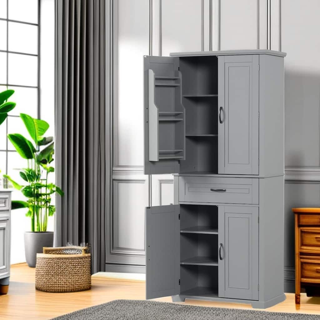 Wall Bathroom Storage Cabinet Tall Slim Freestanding Bathroom Corner Cabinet Narrow With Drawer