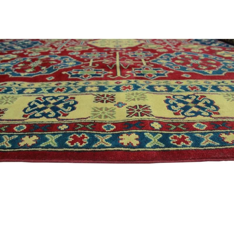 Noori Rug Kazak Yanny Red/Ivory Rug - 8'3" x 10'1"