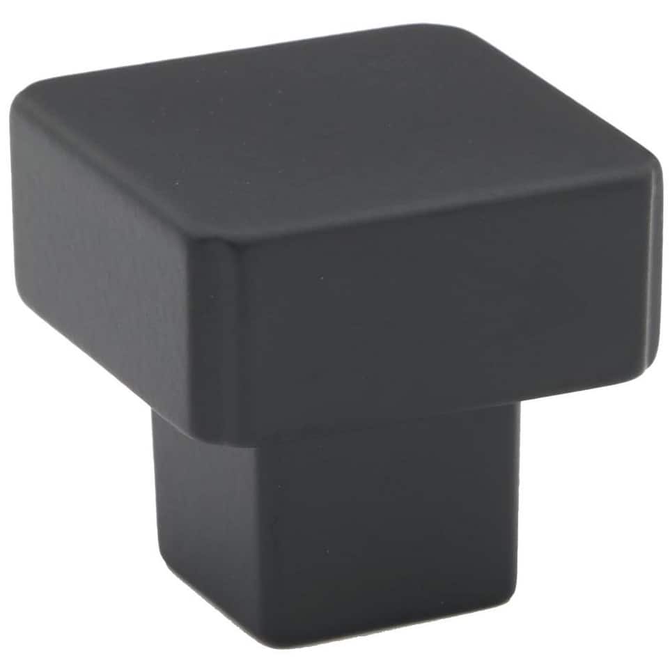 Alno A2855 Quadrato 1-1/4" Smooth Square Cabinet Knob / Drawer Knob -
