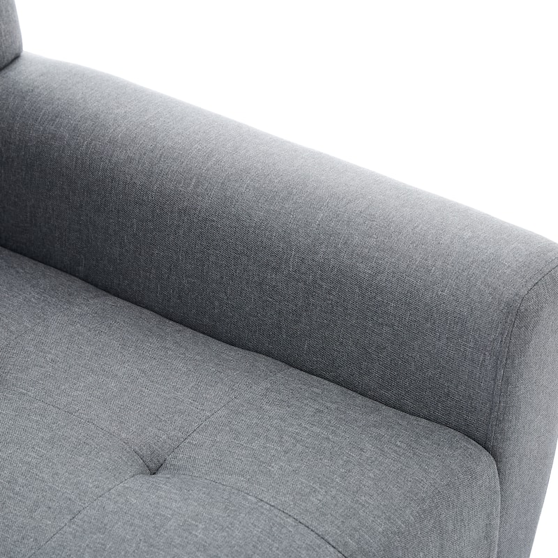 Tufted Arm Chair Upholstered Lounge Chair