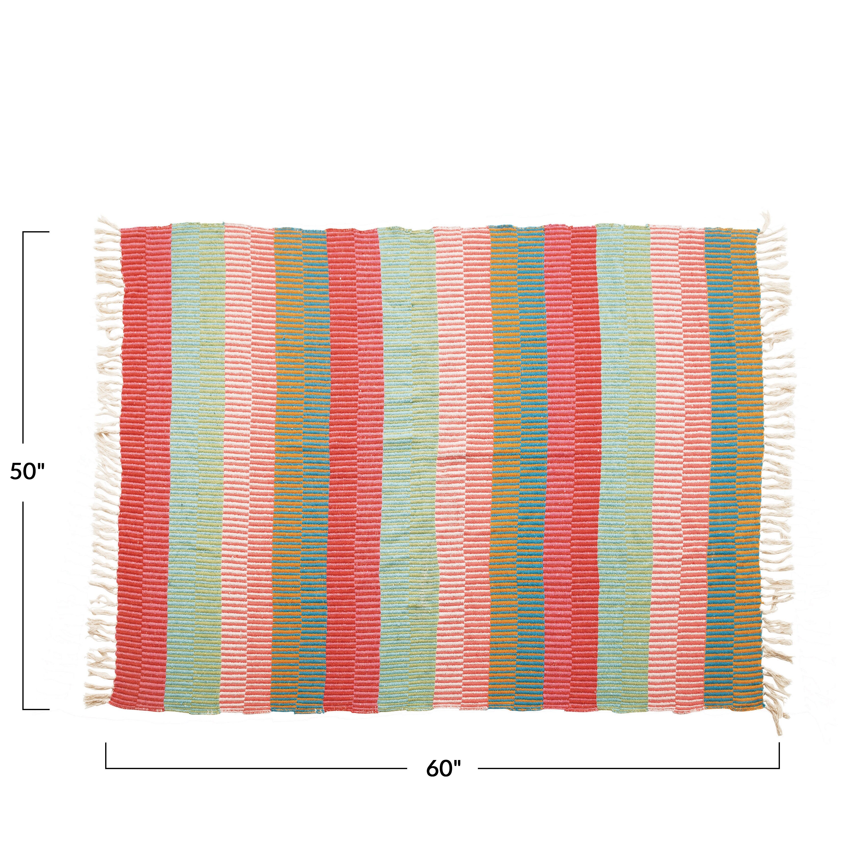Multicolor woven hotsell throw blanket