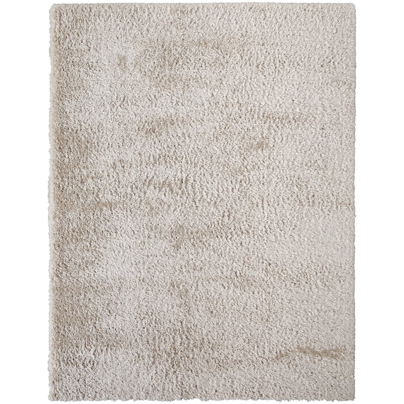 Grand Bazaar Loman Machine Made Solid Modern Area Rug - 5' x 8' - Ivory