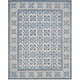 preview thumbnail 9 of 21, SAFAVIEH Handmade Bella Arrie Modern Floral Wool Rug 10' x 14' - Ivory/Blue - Rectangle