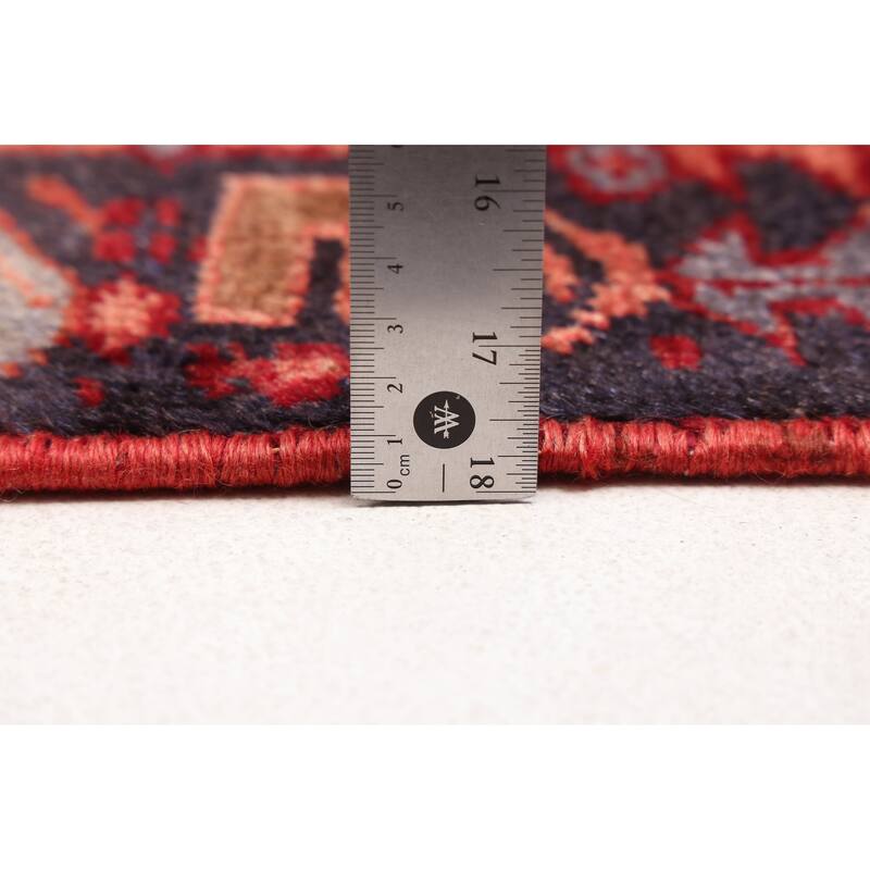 ECARPETGALLERY Hand-knotted Sarabi Red Wool Rug - 7'8 x 11'9