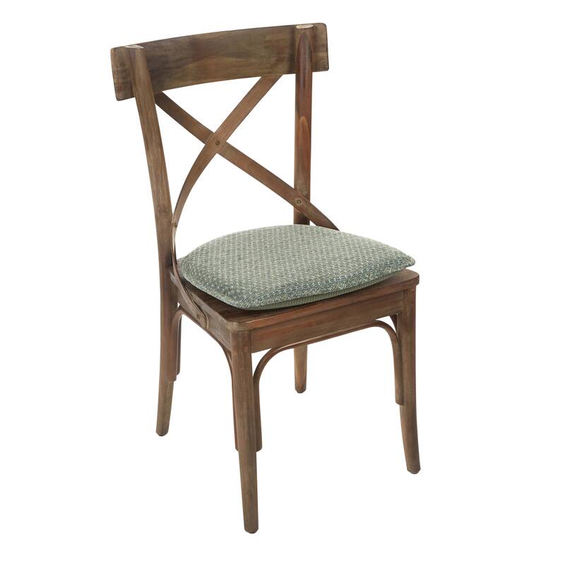 Klear Vu Raindrops Dining Chair Cushion Set