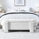 preview thumbnail 21 of 25, Chenille Upholstered Bench