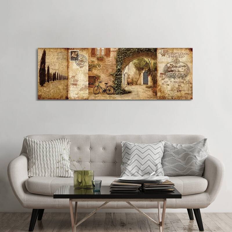 iCanvas "Tuscan Courtyard" by Keith Mallett Canvas Print