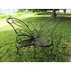 preview thumbnail 6 of 4, Antique Black Butterfly Chair