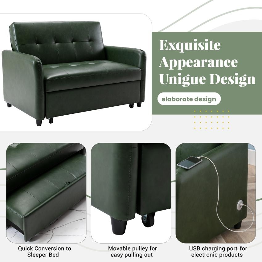 Oversized chair with hotsell pull out bed