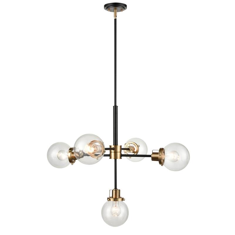 Millennium Lighting Mellrosa 5 Light 32" Wide Multi Light Pendant with