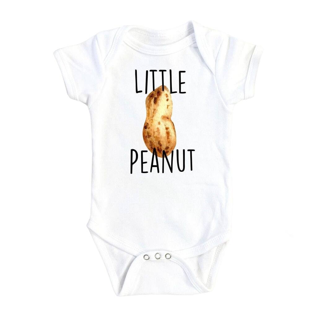 Little Peanut - Baby Boy Girl Clothes Infant Bodysuit Funny Cute Newborn