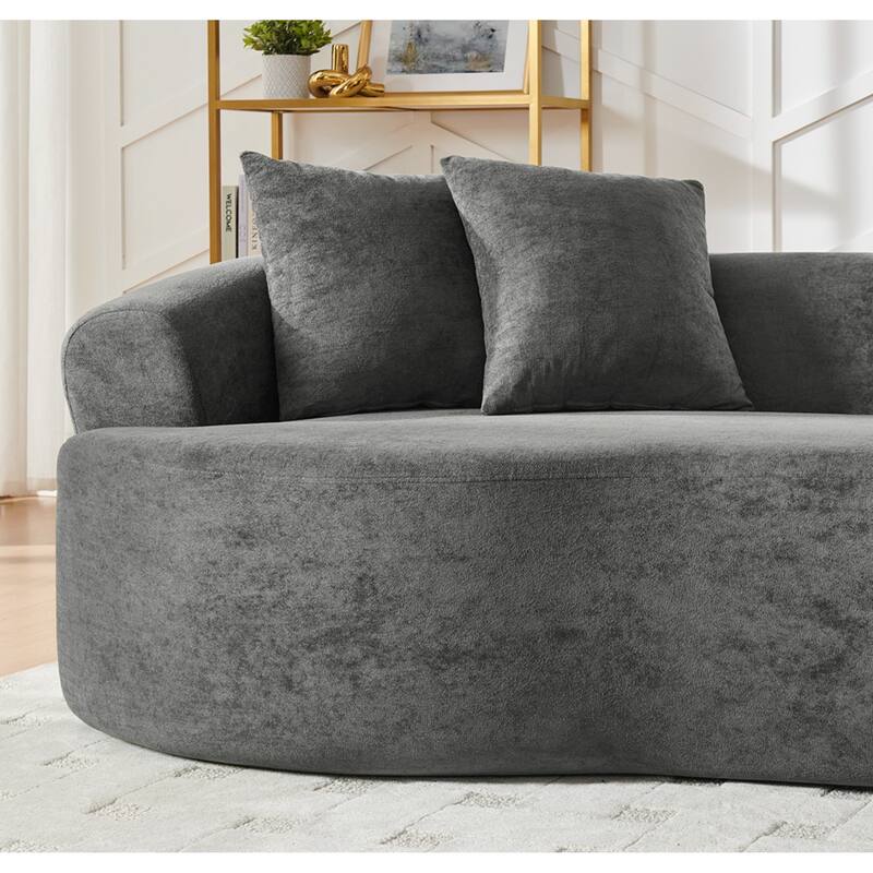 Minimalist Compression Living Room Couch, No Assembly Needed