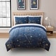 preview thumbnail 1 of 5, Kids Galaxy Bed in a Bag Comforter, Sham & Sheet Set Full