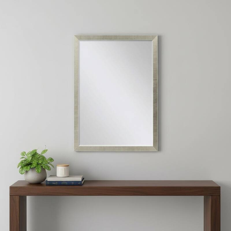 HomeRoots 39" Gold Accent Mirror - 27.00 in. x 39.00 in. x 2.00 in. - 27.00 in. x 39.00 in.  x 2.00 in.