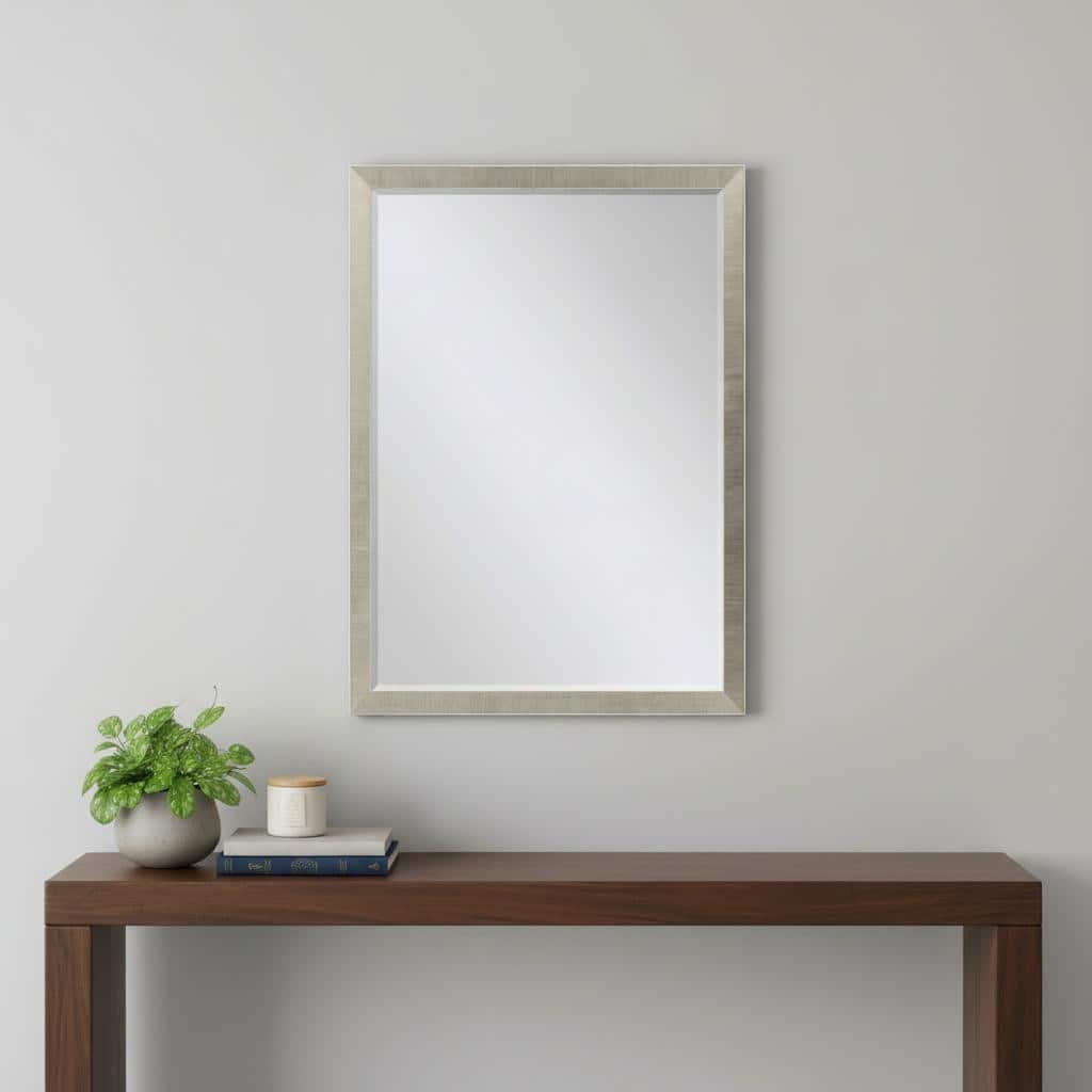 HomeRoots 39" Gold Accent Mirror - 27.00 in. x 39.00 in. x 2.00 in.