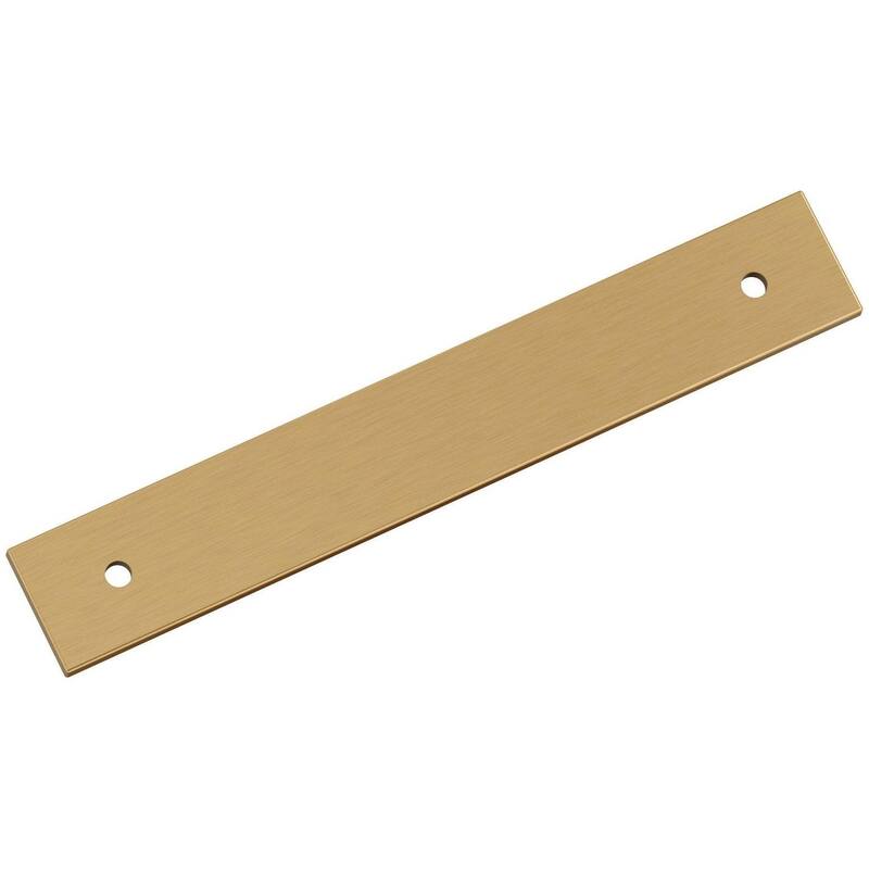 Amerock BP37763 Ladera 6-5/16" Backplate for 5-1/16" Center to Center - Champagne Bronze