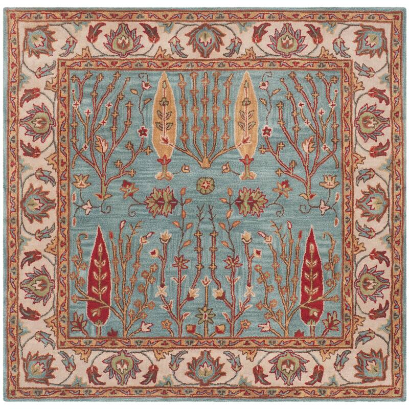SAFAVIEH Handmade Heritage Sweet Heart Traditional Oriental Wool Rug