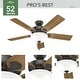 preview thumbnail 6 of 19, Hunter 52" Pro's Best Traditional Ceiling Fan with LED Light Kit and Pull Chain - DC Motor - ENERGY STAR!