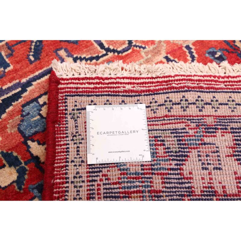 ECARPETGALLERY Hand-knotted Anadol Red Wool Rug - 3'7 x 11'10