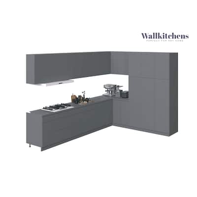Kitchen Timeless Collection Gray Color Base Size 12Ft Wide - 144x102