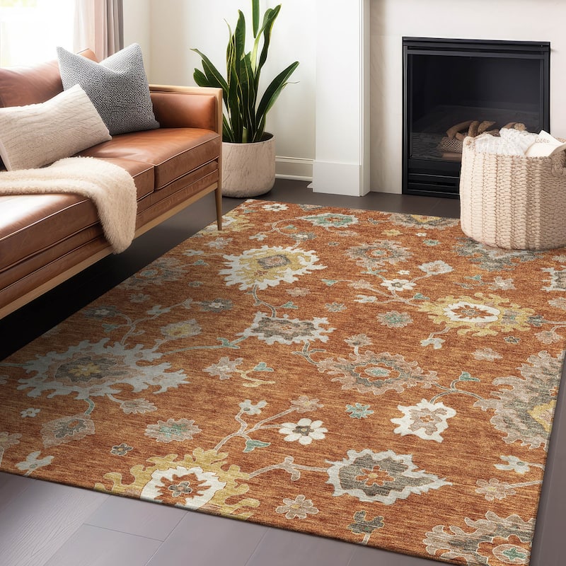 Premium Washable Super Soft Traditional Farmhouse Mayfield Rug