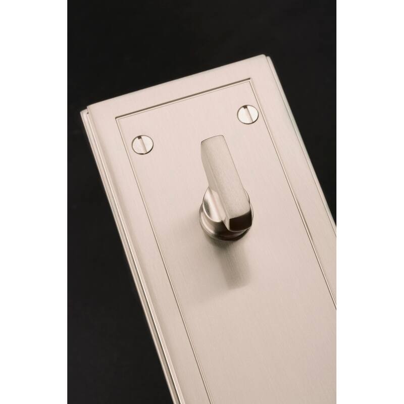 Baldwin Hollywood Hills Full Plate Single Cylinder Door Handleset with