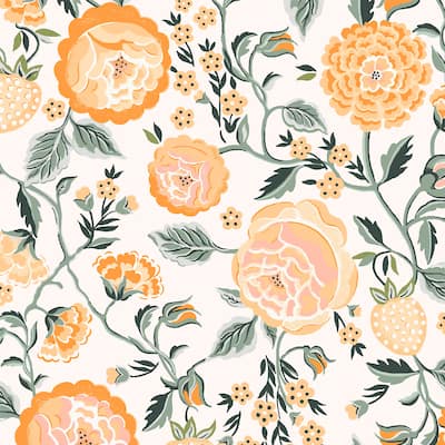Cath Kidston Strawberry Garden Yellow Wallpaper