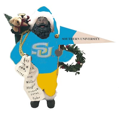 12" Southern University Proud Santa