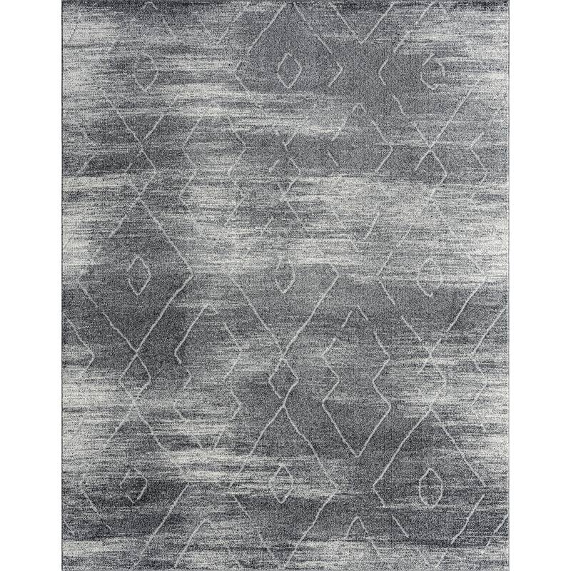 Mayson Mid-Century Modern Diamond Indoor Area Rug