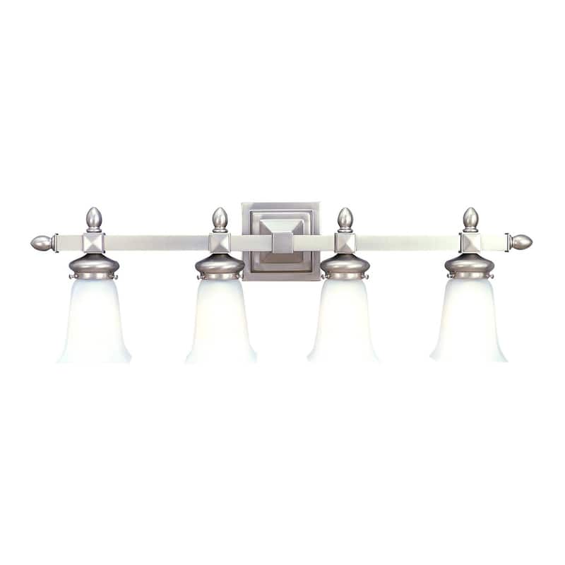 Hudson Valley Lighting Cumberland 4 Light 30" Wide Bathroom Vanity - Satin Nickel