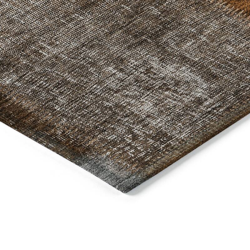 HomeRoots Patchwork Transitional Rectangle Outdoor Rug