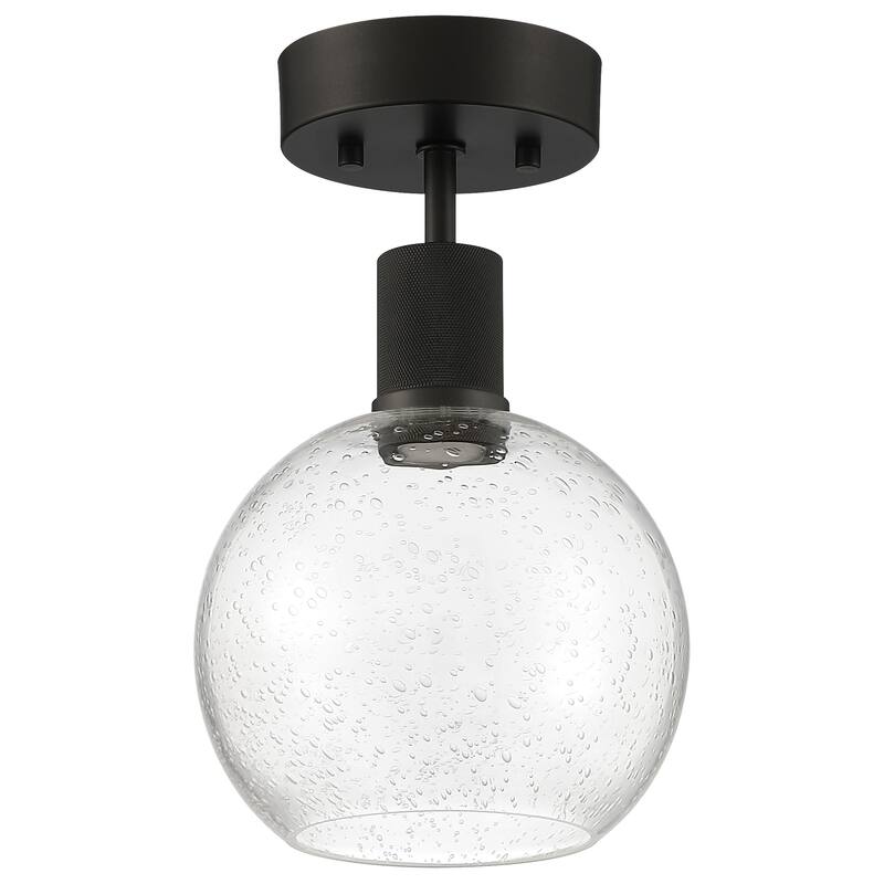 Port Nine Burgundy LED Semi-Flush Light - Dedicated LED