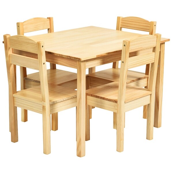 timber kids table