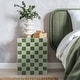 preview thumbnail 12 of 56, Callista Modern Ceramic Tiled Cube Side Table, Square Mosaic Pedestal Accent End Table for Living Room Bedroom - 14 X 14 X 18