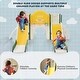 preview thumbnail 3 of 7, 7 in 1 Toddler Slide Playset, Kids Climbers Playground with Double Slides, Arch Tunnel, Ring Toss and Basketball Hoop