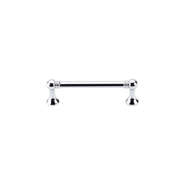 Top Knobs M1623 Grace 3-3/4" Center to Center Handle Cabinet Pull from the Edwardian Series - Polished chrome
