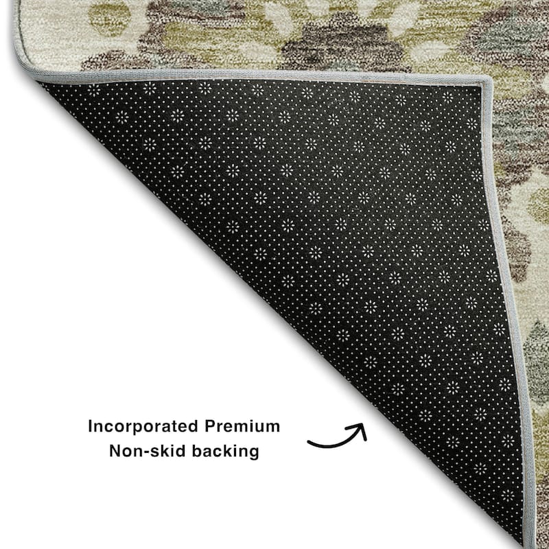 Premium Washable Super Soft Boho Suzani Mayfield Rug